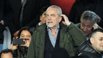 De Laurentiis: "La Superliga así es una tontería. Florentino nunca me llamó"