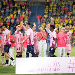 Aprobados y suspensos de Las Palmas: fiesta rosa en el Gran Canaria