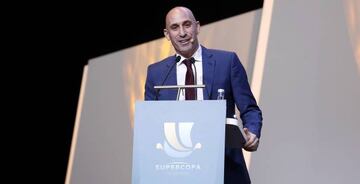 Luis Rubiales, presidente de la Federación.