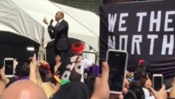 Ujiri, multado con 35.000 dólares por sus comentarios sobre Pierce