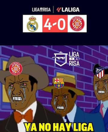 La victoria del Real Madrid ante el Girona, protagonista de los memes más divertidos