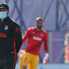 Simeone estuvo más exigente que nunca con su plantilla