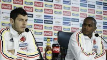 Pedro Franco y Edwin Valencia.