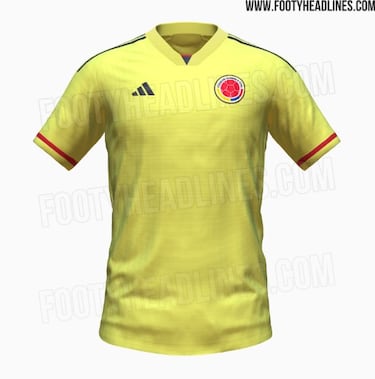 Esta sería la nueva camiseta de la Selección Colombia