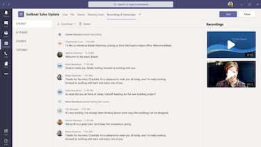 Microsoft Teams ya transcribe automáticamente la reunión