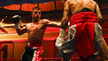 Sebastián 'Látigo' Pérez durante un combate.