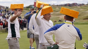 Un guiño a los Green Bay Packers en la Ryder Cup