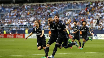 Resumen y goles del Málaga-Real Madrid de la Liga Santander