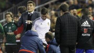 Gayà se lesionó ante el Celta.