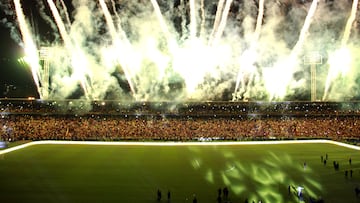 23 DE MAYO 2014 BOGOTÀ.
La Selección Colombia de Fútbol se despide de los colombianos, con un evento especial que se lleva a cabo en el estadio El Campín de Bogotá, para luego iniciar la concentración previa en Argentina y arribar a Brasil el 8 de junio para afrontar la Copa Mundo de la Fifa.( FOTOS COLPRENSA-RAÙL PALACIOS).