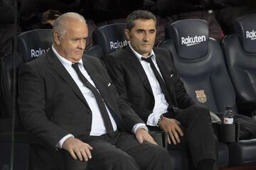 Ernesto Valverde entrenador del Barcelona