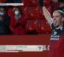 ¡Desde 50 metros! El delantero del Mirandés se lució con este golazo: el control es exquisito
