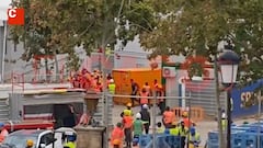 Shocking footage: brutal brawl erupts among workers at Spotify Camp Nou