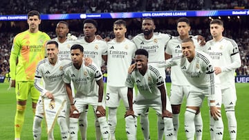 Plantilla del Real Madrid.