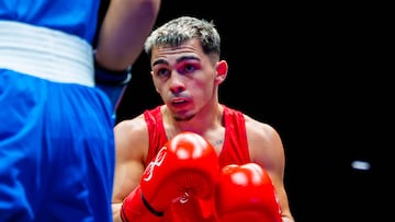Rafa Lozano durante los Mundiales.