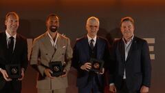 Rio Ferdinand, Petr Cech, and Tony Adams joined Sir Alex Ferguson and Arsene Wenger in the Permier League HOF in an induction ceremony on Wednesday.