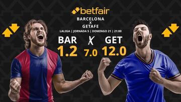 FC Barcelona vs. Getafe CF: horario, dónde ver, pronósticos y clasificación