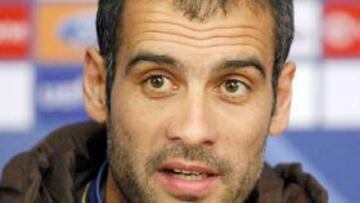 <strong>CONFIADO.</strong> Guardiola está tranquilo a pesar de la derrota ante el Espanyol.