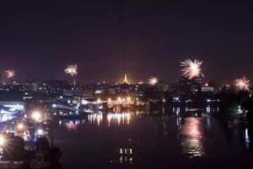 ¡Así recibe el mundo el 2017!