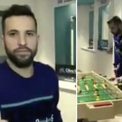 Jordi Alba se suma a la lucha contra el cáncer infantil