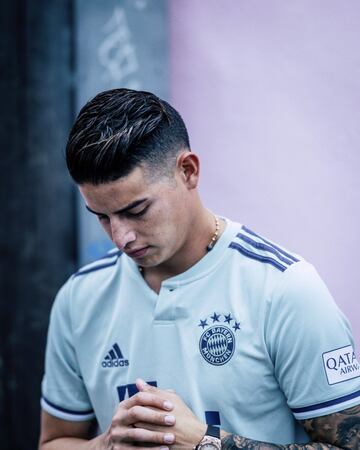 James se unió en Miami al Bayern Múnich. El colombiano no jugará ningún partido en la gira y empezará trabajos de acondicionamiento físico