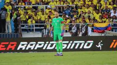 David Ospina, portero de la Selecci&oacute;n Colombia, no pudo recuperarse de su problema estomacal y ser&aacute; baja ante Argentina en el Mario Alberto Kempes