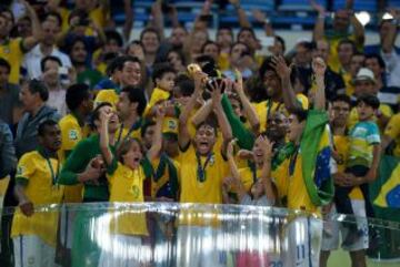 Las imágenes de la gran final de la copa de Confederaciones.