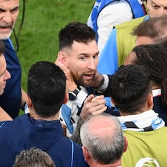 Messi gana premio por su “¿Qué mirás, bobo?, andá pa’ allá” ante Wout Weghorst