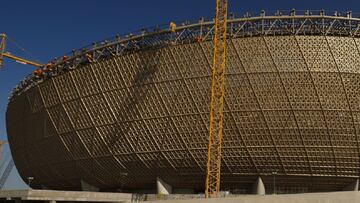 El estadio de Lusail llega a la fase final de la construcción