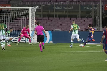 Gol de Messi, el segundo para el Argentino, después de anotar el primero de penalti 