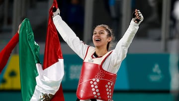 Leslie Soltero, medalla de oro en taekwondo en los Juegos Panamericanos de Santiago 2023