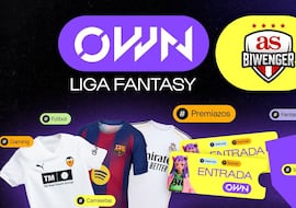 ¡OWN y Biwenger Fantasy se unen para ofrecerte el doble de diversión!
