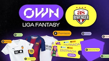 ¡OWN y Biwenger Fantasy se unen para ofrecerte el doble de diversión!