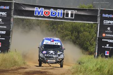 Felipe Rossi y Luis Allende en el RallyMobil Valparaíso 2017