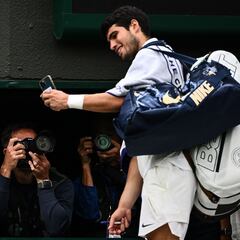 Alcaraz: “Estaba celoso de que Federer no estuviera en mi partido”