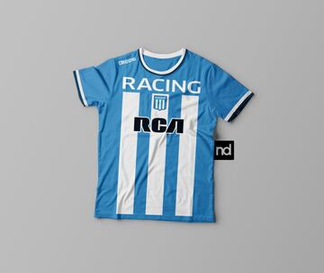 ¿Cómo serían las camisetas de los equipos si usarán los diseños de sus escudos?