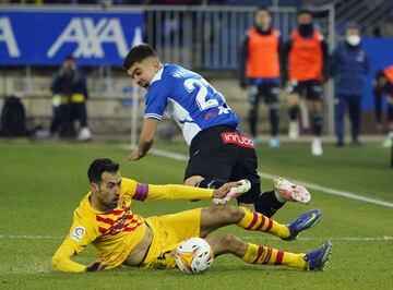 Sergio Busquets y Martín Aguirregabiria.