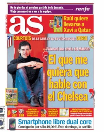 Las portadas de AS de febrero