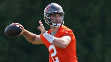 El pasador reclutado en la primera ronda del Draft 2018 pasó a los Buccaneers al inicio de la campaña y ahora se une a los vigentes campeones de la NFC.