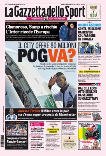 Portadas de la prensa deportiva