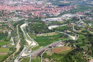 Circuito de Imola en Italia.