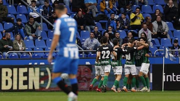 Partido Deportivo de La Coruña - sestao gol sestao