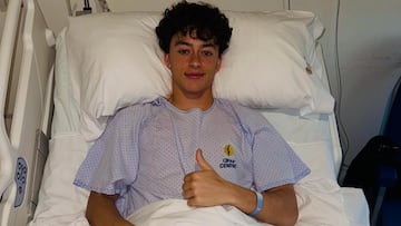 Paulo Iago, joya del Sporting y excanterano del Real Madrid, operado de la rodilla.