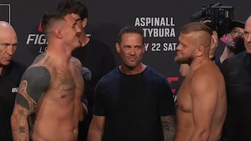 UFC Londres: TV, horario, cartelera y dónde ver en vivo el Aspinall vs Tybura