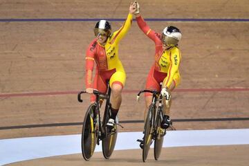 Tania Calvo y Helena Casas han conquistado el oro en las dos primeras pruebas de la Copa del Mundo.