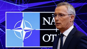 NATO Secretary General Jens Stoltenberg arrives for a news conference following a NATO defence ministers meeting at the Alliance's headquarters in Brussels, Belgium June 16, 2022. REUTERS/Yves Herman