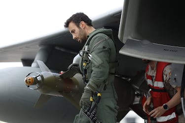 Juan Bengoechea, piloto de Eurofighter: “Mañana mismo, cualquier misión, sea lo que sea, estamos listos”