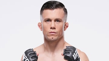 Dani Bárez durante una sesión con la UFC.