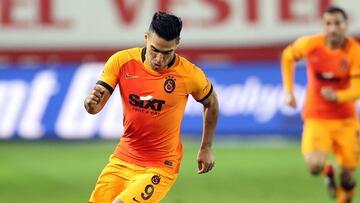 Falcao García, delantero de Galatasaray, regresó luego de 63 días. El colombiano ingresó al minuto 85 en la victoria 0-2 ante el Trabzonspor