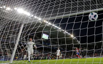 Diego Costa fires past Keylor.Min.1. 0-1.